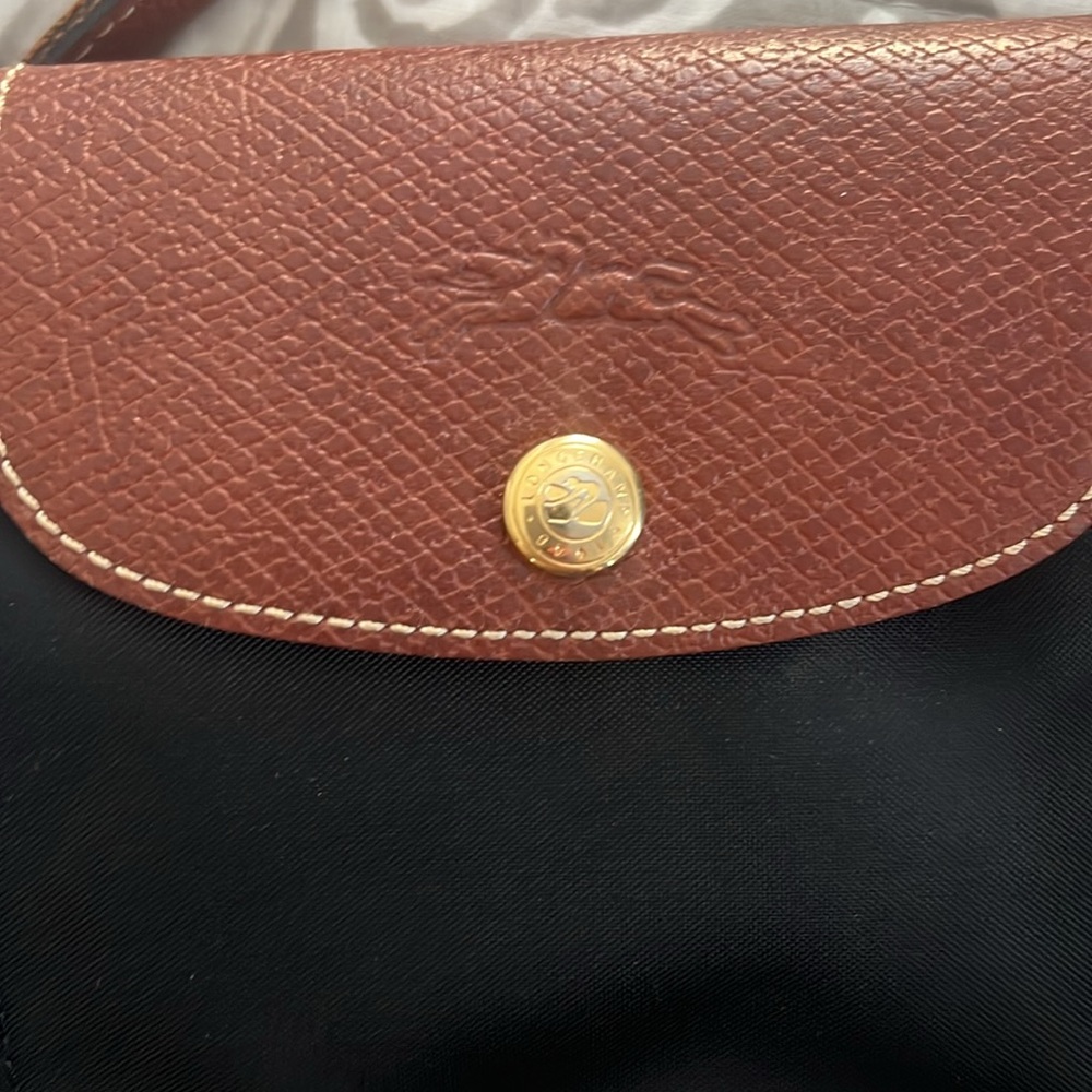 Black small long champ bag - Picture 2 of 4